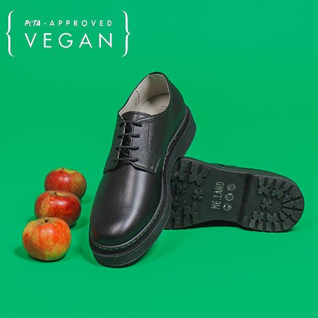 Black apple leather LANDER derby