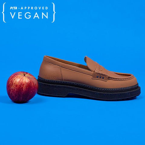 Cognac apple leather Loafer