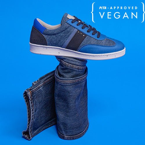VIVACE upcycled denim sneaker - ME.LAND