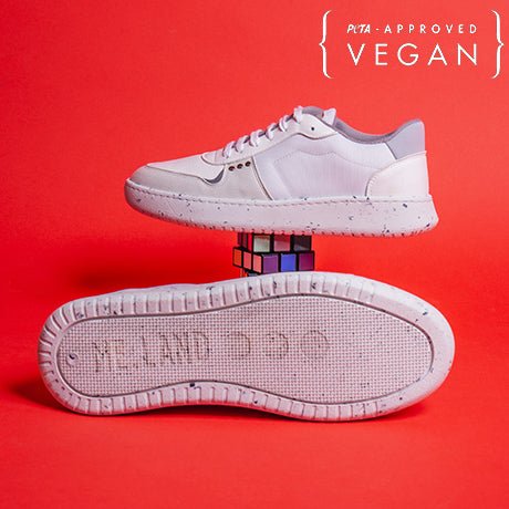 EVAN vegan and recycled sneaker in white